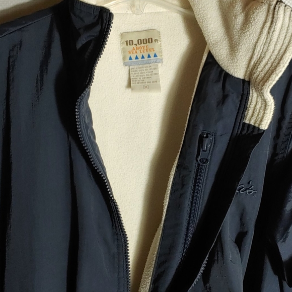 Cabelas Blue fleece lined Jacket! - Picture 3 of 6